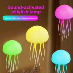 LED Voice Control Jellyfish Night Light